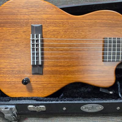 Pono BE-6 Acacia Electric Guilele Guitarlele 6 String Baritone Ukulele With Ko’olau Hardshell Case image 9