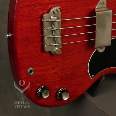 all original 1964 Gibson EB-0 Bass Cherry image 14