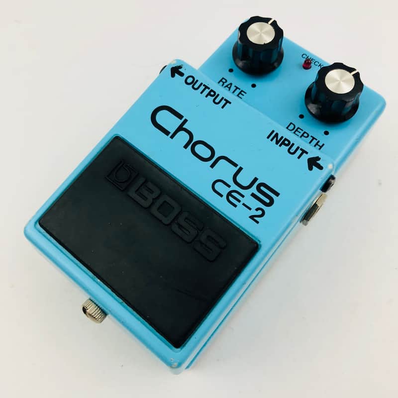 Boss CE-2 Chorus MIJ, Black Label, Silver Screw, Japan, 1980 | Reverb