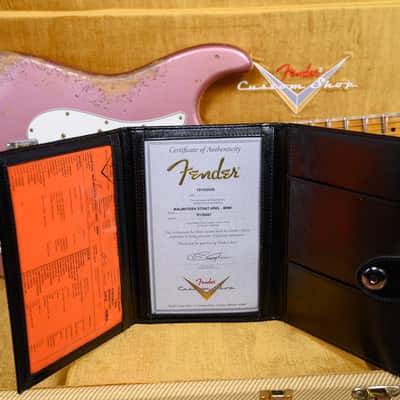 Fender Custom Shop Yngwie Malmsteen Stratocaster Heavy Relic Burgundy Mist Metallic 2026 w/OHSC image 13