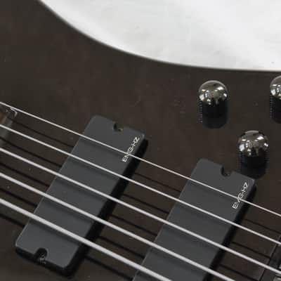 Spector Professional Series Rex Brown 5 Signature 5 String Electric Bass Transparent Black Quilt image 6