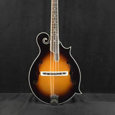 Mint Epiphone IGC F-5G F-Style F-Hole Mandolin Cremona Sunburst w/ Hard Case image 2