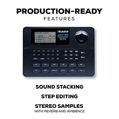 Alesis SR-16 - Studio-Grade Standalone Drum Machine With On-Board Sound Library, Performance Driven I/O and In-Built Effects image 4