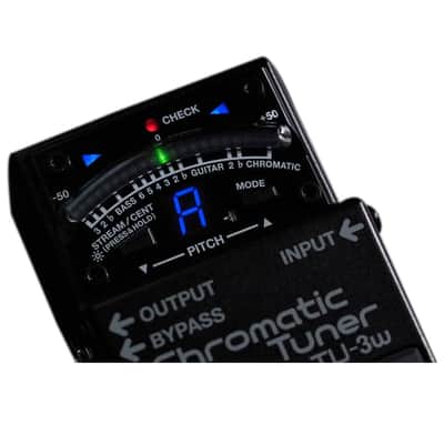 Boss TU-3W Chromatic Tuner Waza Craft Guitar Effects Pedal - Black image 3