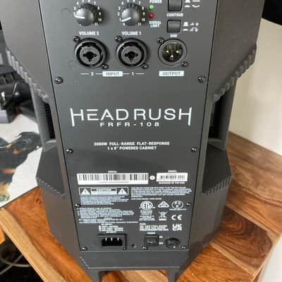 pair of Headrush FRFR-108 2000-Watt 1x8" Active Guitar Speaker Cabinet 2010s - Black image 1
