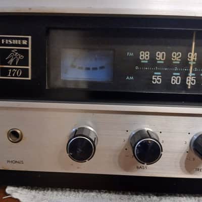 VTG The Fisher 170 Stereo Receiver - Powers On - Tested image 3