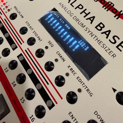 JoMox Alpha Base Analog Drum Synthesizer 2017 - Present - White / Natural image 8