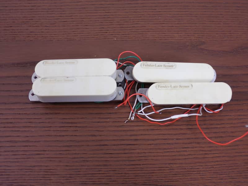 Fender Lace Sensor Gold HSS Jeff Beck Set of 3 pickups image 1