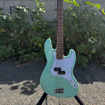 Custom Mark Hoppus Bass Body Allan Corona – Surf Green, Ash, Loaded with Seymour Duncan Pickups image 1