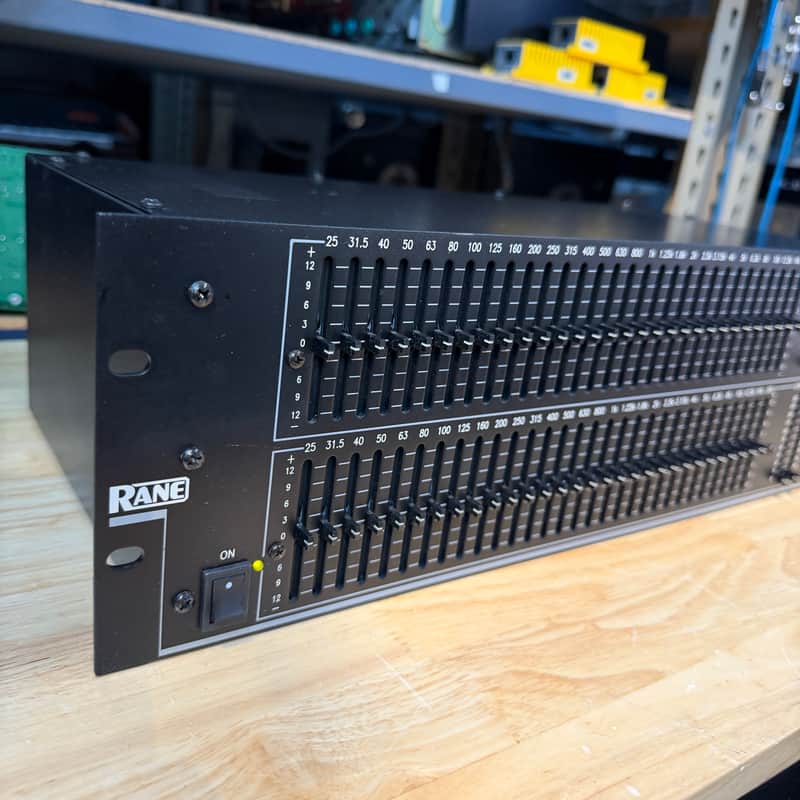 RANE graphic equalizer Model GE-60, 1/3 Octave Stereo EQ image 1