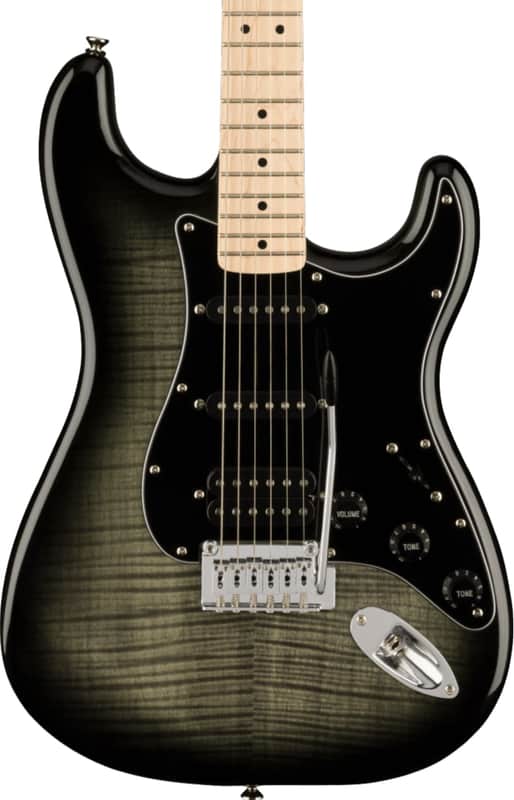 NEW Squier Affinity Stratocaster FMT HSS - Black Burst, Ship Fast! Support Small Business and Shop Here!! image 1