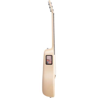 Lava Music L9220009 ME 4 Carbon Fiber 38” Acoustic / Electric Guitar With Gig Bag, Soft Gold image 6
