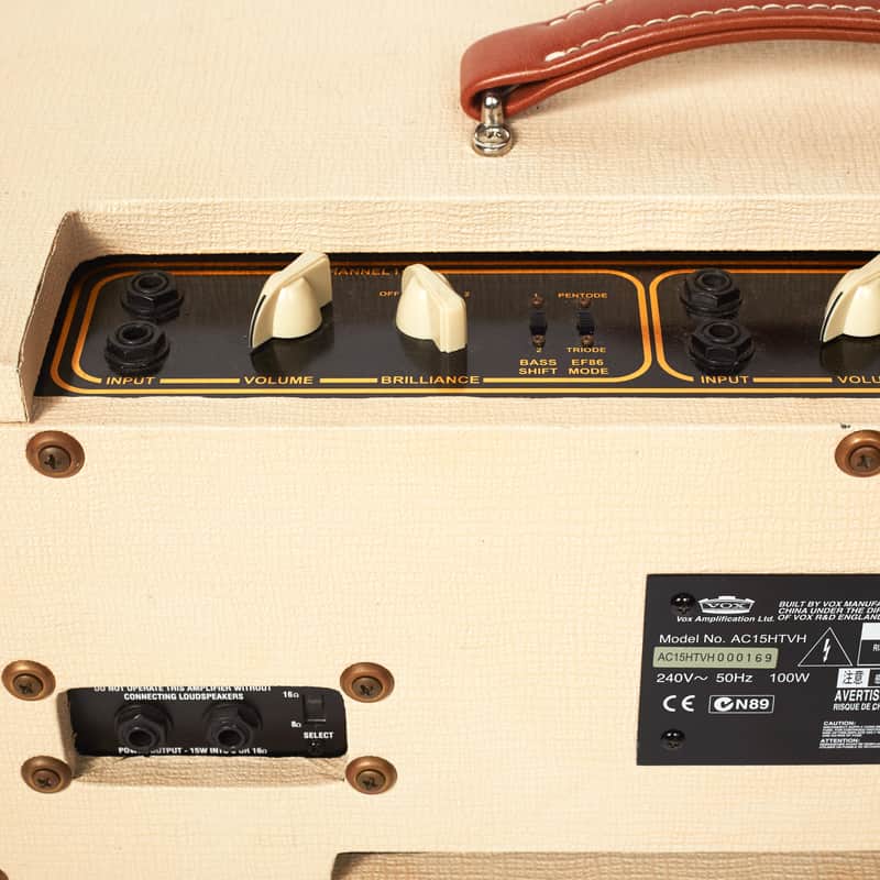 Vox AC15HTVH 50th Anniversary Hand-Wired Heritage Collection 15-Watt Guitar Amp Head image 3