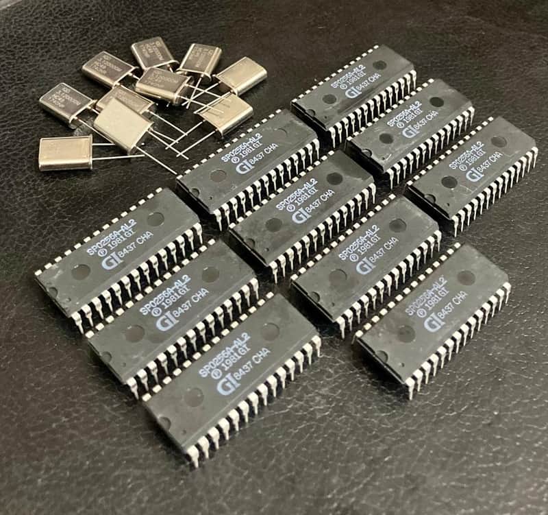 SP0256A-AL2  +  3.12Mhz Crystal  - Qty of 10 Kits. image 1