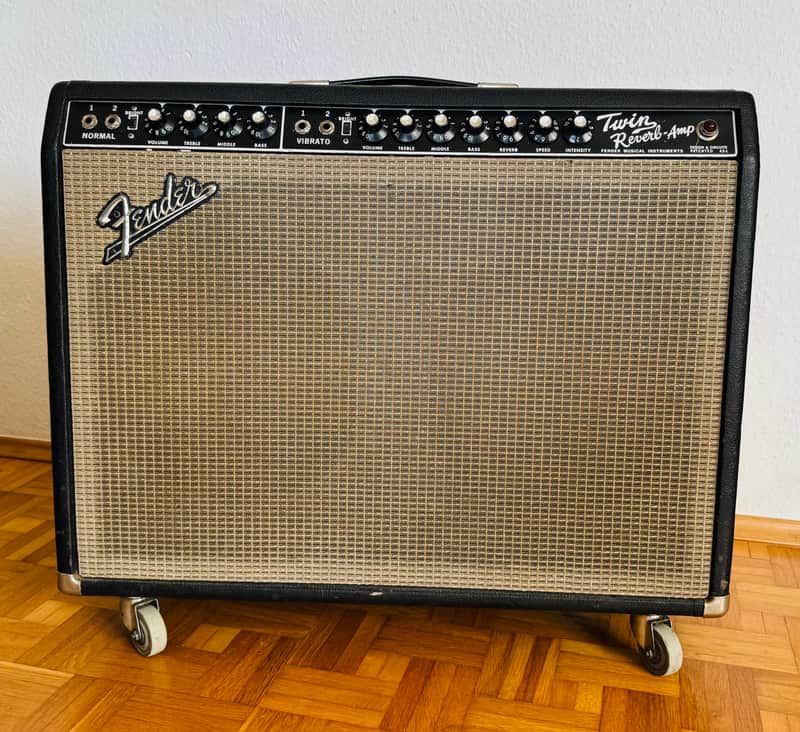 Fender Twin Reverb Blackface 1967 original 1967 image 1