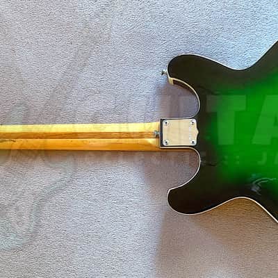TEISCO 'EMPERADOR' VINTAGE '335' MIJ 1960s GREEN ***CLEARANCE*** image 11