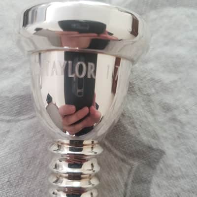 Griego David Taylor 1.75 Bass Trombone Mouthpiece 2020s - Silver Plated image 2