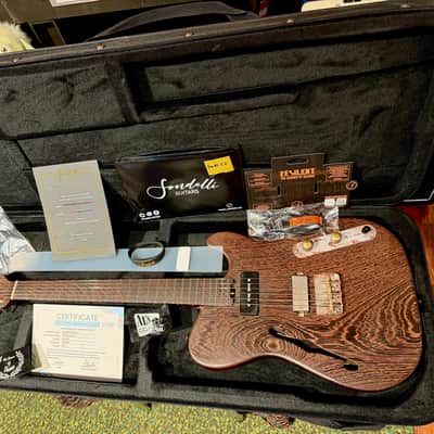 Sondelli Guitars TH CUSTOM Wenge & Kiri Thinline  Exclusive for Al’s Music Factory (Weight 2’7 Kg) 2026 image 2