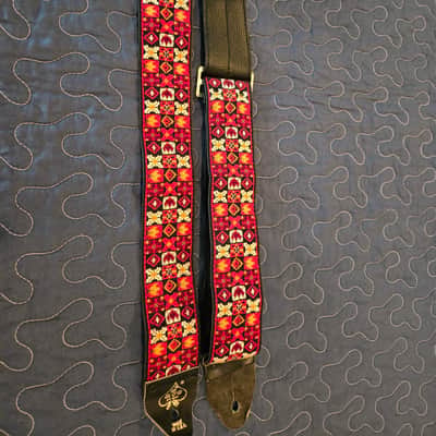 Vintage 1960's Ace Jimi Hendrix "Woodstock" Guitar Strap image 6