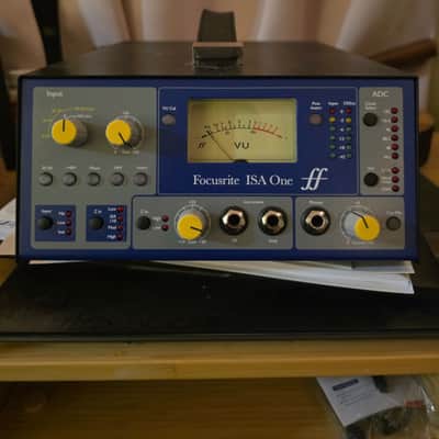 Focusrite ISA One Desktop Mic Preamp 2008 - Present - Blue image 1