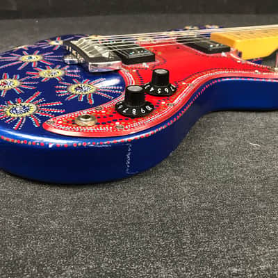 Peavey  T-15 Custom Folk Art Paint Job Southwestern Electric Guitar image 6