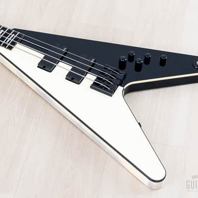 2012 Dean USA Michael Schenker Flying V Bass NAMM Limited Edition, 1 of 25, Signed w/ Case image 10