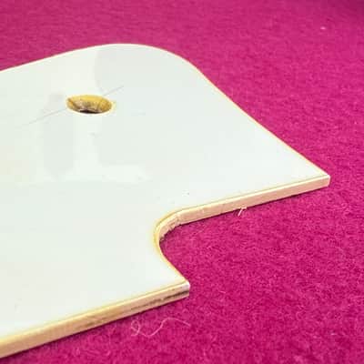 General Vintage Tone For Les Paul®️Historic vintage  1954 - 1956 model pickguard   Fits Gibson®️ Vintage bone white - Aged image 4