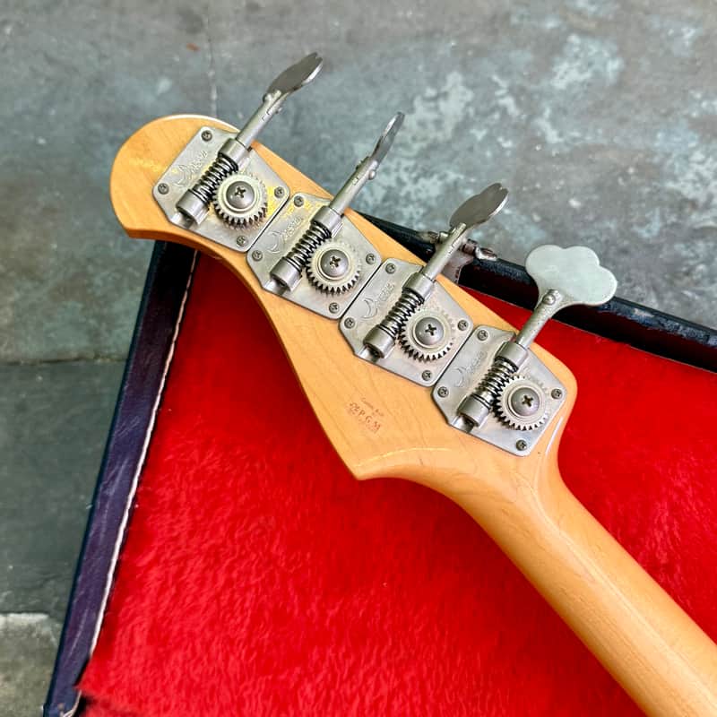 Moon Custom JJ4 Jazz Bass c 1980's - Natural original vintage MIJ