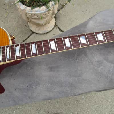 HERITAGE H-150-LE DELUXE 2003 LIMITED LES PAUL FLAMETOP 1 OWNER #201 of 500 NOS Mint Seth Lover Spec-Ordered image 11