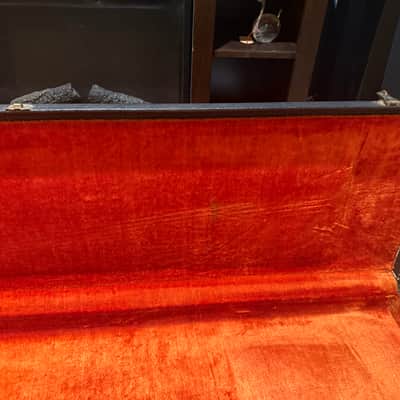 VINTAGE FENDER BASS 1965 to 1970 NO TAIL LOGO BLACK TOLEX CASE CLEAN! image 14