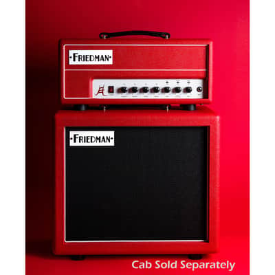 Friedman JEL-20 Jake E Lee Signature 20 Watt Tube Guitar Amplifier Head - Red image 24