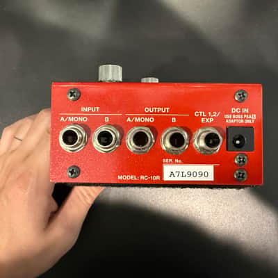Boss RC-10R Rhythm Loop Station 2019 - Present - Red image 2