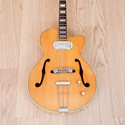 1959 Kay Barney Kessel Artist 6701B Blonde w/ Kleenex Box Pickup, Kelvinator, Lifton Case image 2