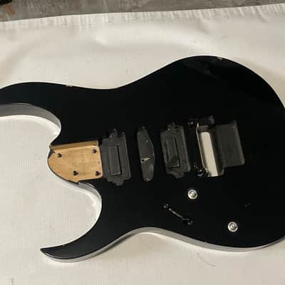 2004 Japan Ibanez RG1570 Prestige Black LH Lefty Guitar Body Floyd Ready