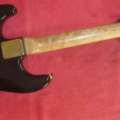 Arbor Strat style guitar 2000's? - Charcoal quilt w/Padded gig bag. image 7
