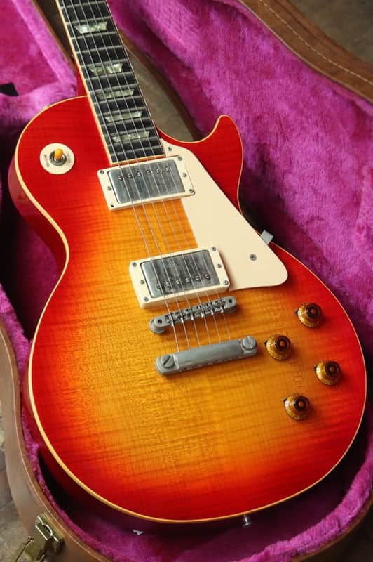 Gibson Lespaul Pre Historic'59 Cherry Burst 1983 Tim Shaw image 1