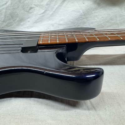 PRS Paul Reed Smith Bass-4 iv 4-string Bass with Case 1987 - Midnight Blue image 15