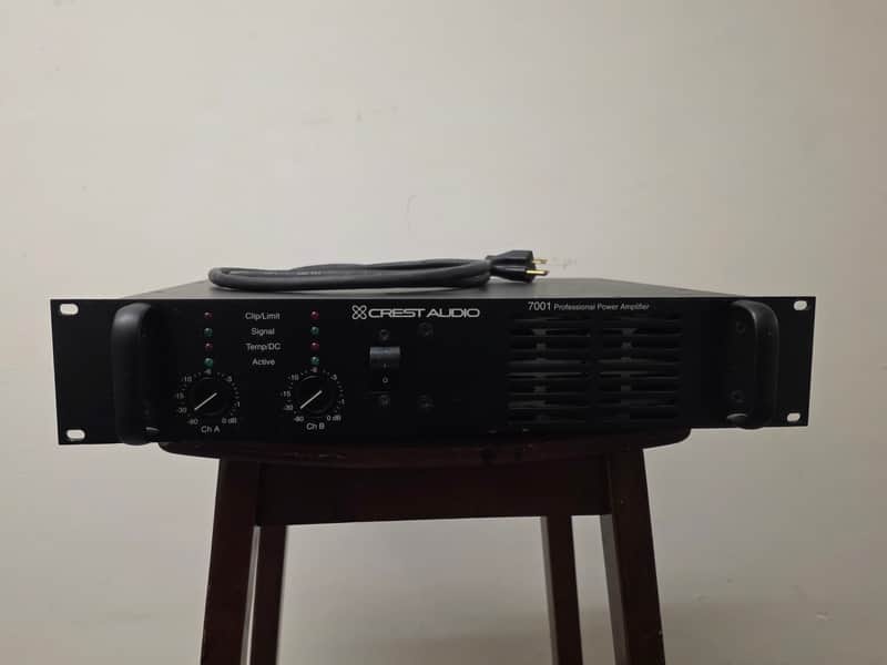 Crest Audio 7001 2-Channel Power Amplifier CG01KNW image 1