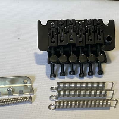 2000's Era Used Licensed Floyd Rose Black Guitar Tremolo Bridge