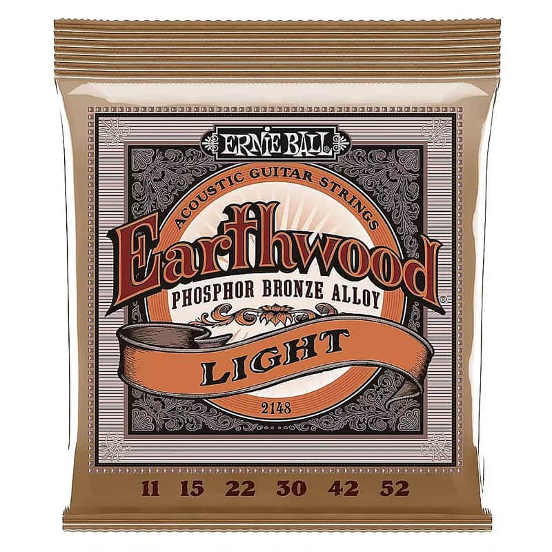 Ernie Ball 2148 Earthwound Super Slinky Acoustic Guitar Strings image 1
