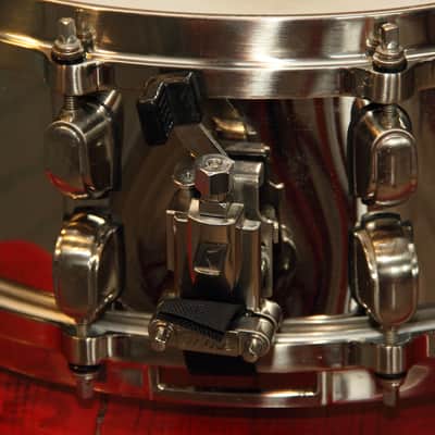Tama Starclassic - COB Chrome Over Brass snare drum 14"x5.5 image 6