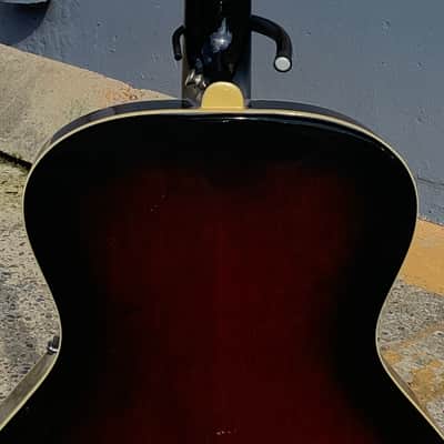 Aria Pro II FA-50E 1999 Brown Sunburst Hollow Body Electric Jazz Guitar image 15