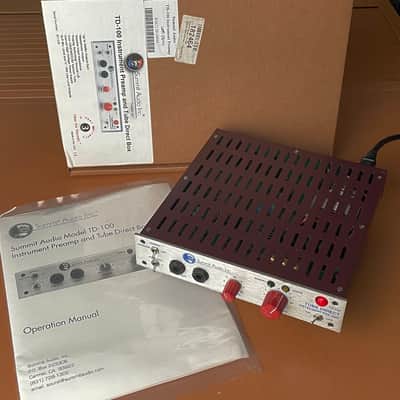 TOP! Summit Audio TD 100 Tube PreAmp/Di-Box Bild 9