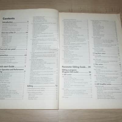 Korg Z1 Synthesizer Original Owner's Manual '97- Synthesizer Brochure/Catalog image 2