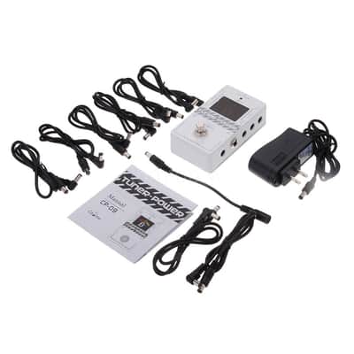 CALINE CP-09 Tuner and Pedal Power Supply in one True Bypass Large Clear display image 7