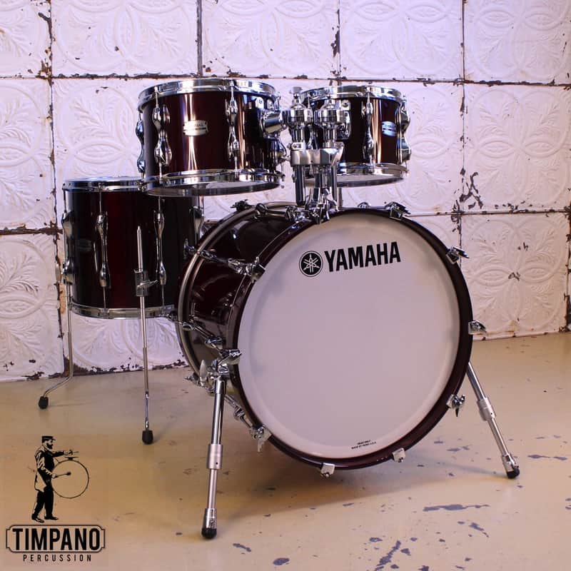 Yamaha Recording Custom Drum Set 20-10-12-14in + tom holder image 1
