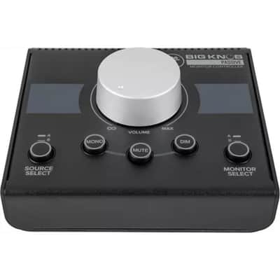 Mackie Big Knob 2x2 Passive Studio Monitor Controller - Black image 2