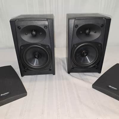 Boston Acoustics Boston Acoustics CR65 Black (Pair) 2-Way Bookshelf Speakers 90s image 2