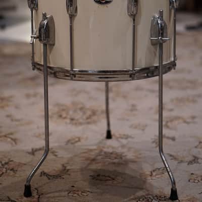 Slingerland 12/14/20/5x14" Stage Band Drum Set - 1970s Gloss White image 8