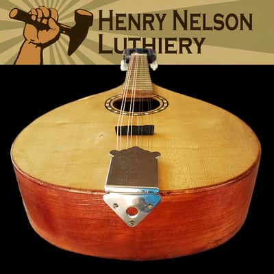 Spanish Style Mandolin Hand Built Small Shop, Flat Top, All Solid Woods, Luthier Restored, Video image 4